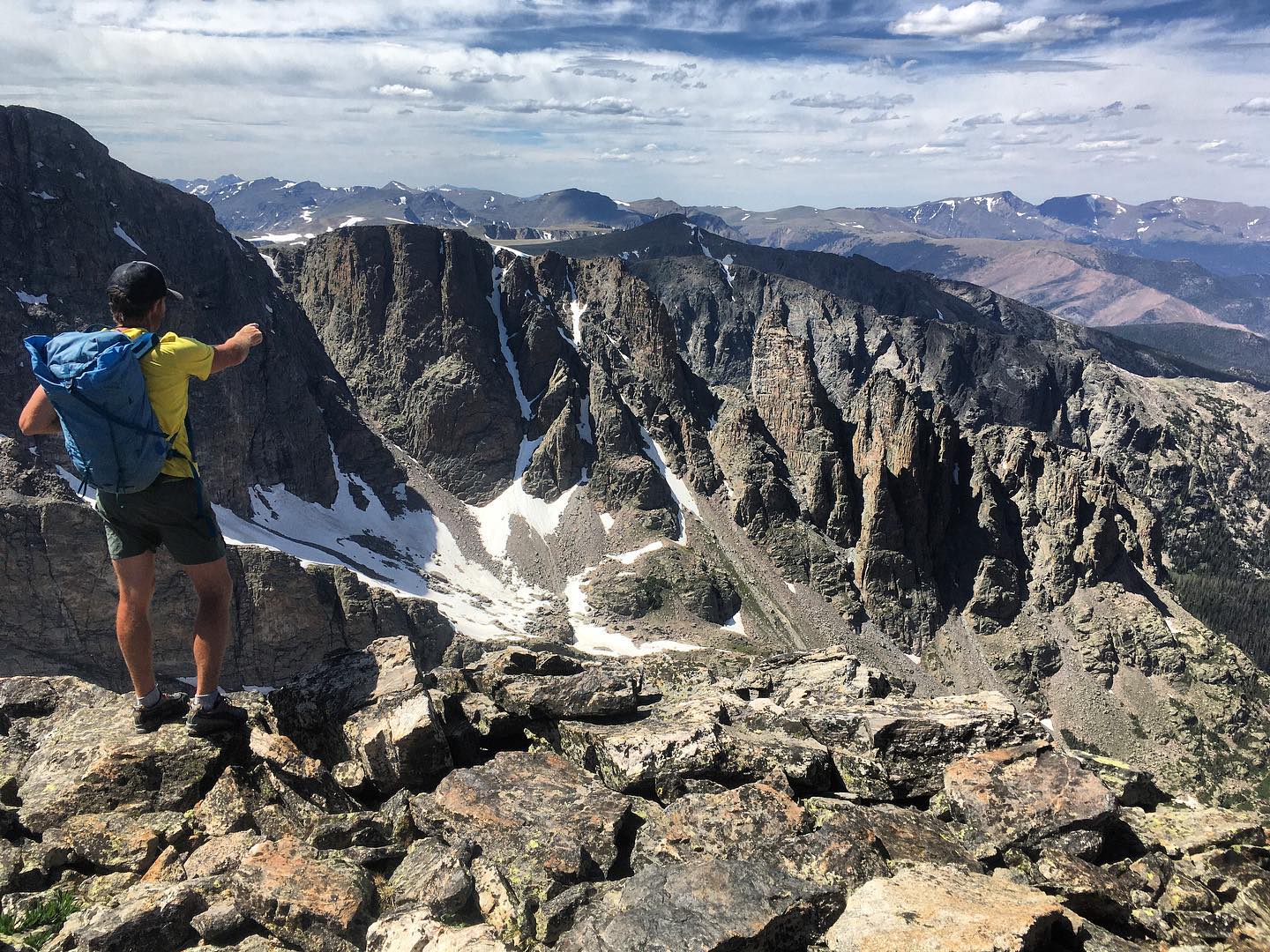 Алекс Хоннольд (Alex Honnold) и Томми Колдвелл (Tommy Caldwell) в забеге "CDUL". Фото Adam Stack