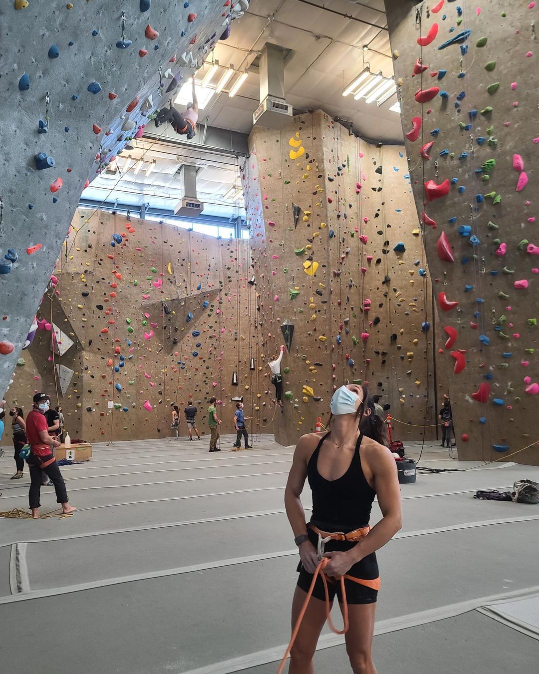 Алекс Пуччио (Alex Puccio) на скалодроме