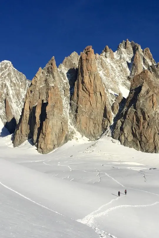 Вражаюча стіна Гранд Капуцин (Grand Capucin, 3838 метрів)