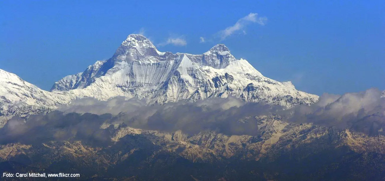 Нанда-Деві (Nanda Devi, 7816 метрів). Південна стіна