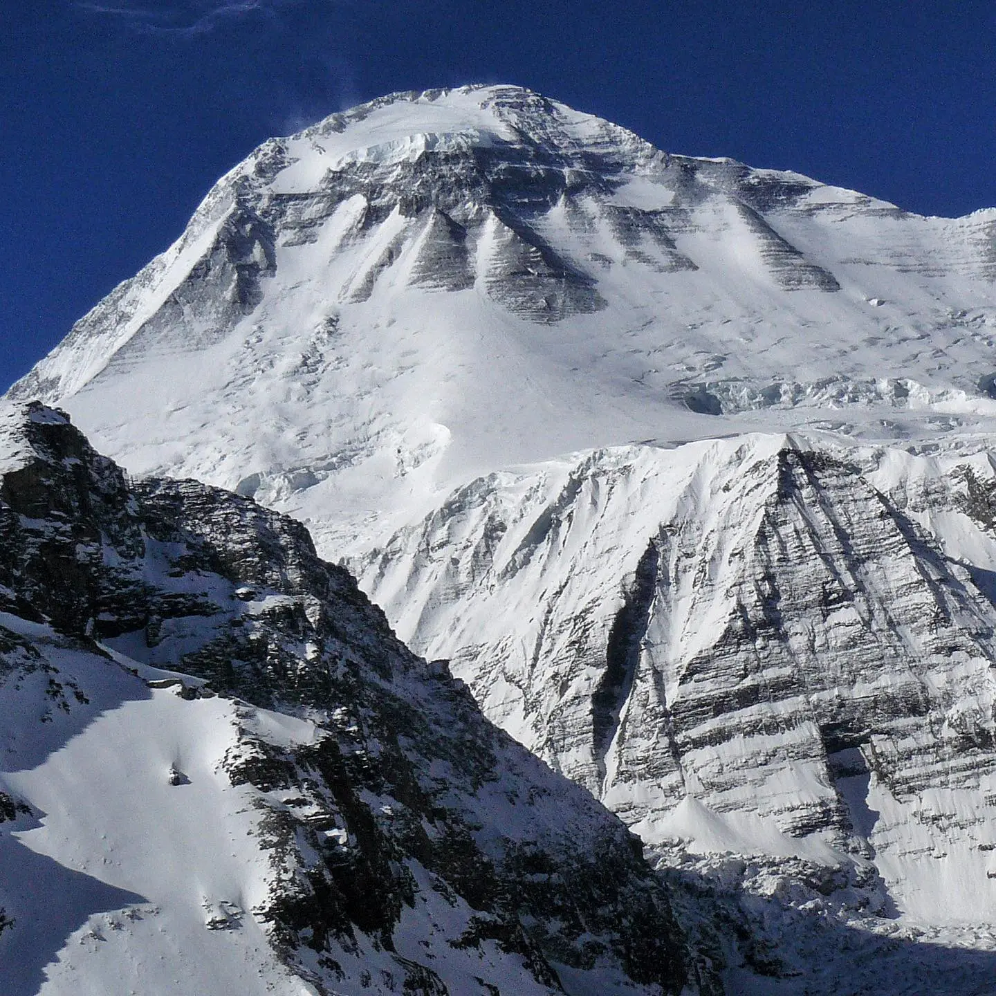 Дхаулагірі (Dhaulagiri, 8167 м) сходження 2008 року. Фото David Göttler