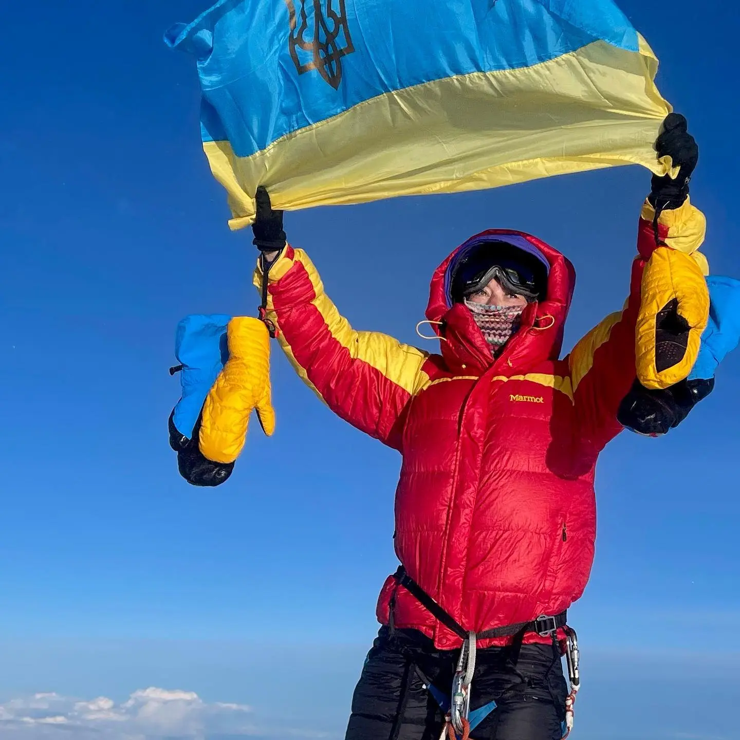 Ірина Караган (м. Дніпро) на вершині Деналі 