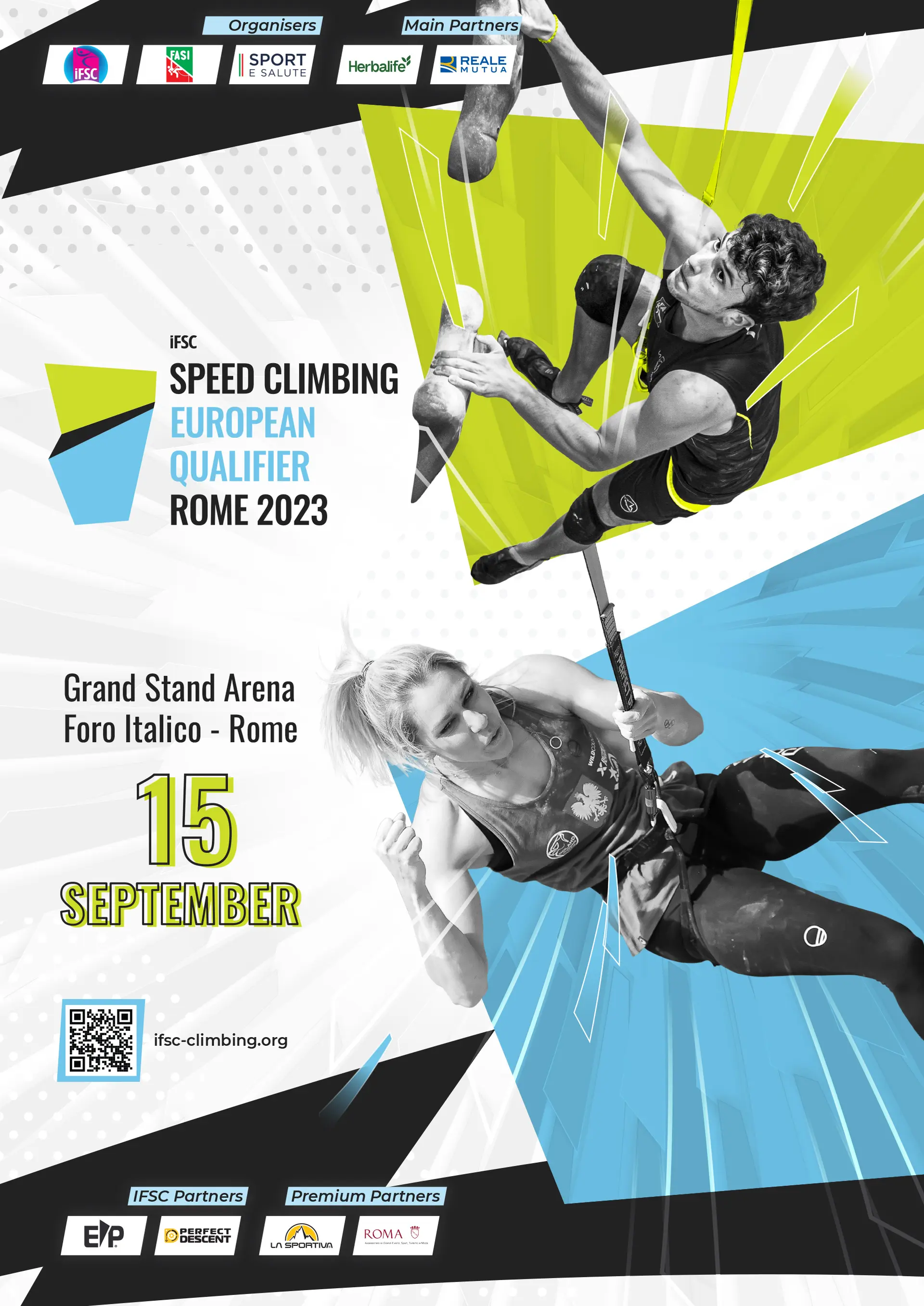 15 вересня у столиці Італіі, Римі відбулися відбіркові змагання зі скелелазіння у дисципліні швидкість