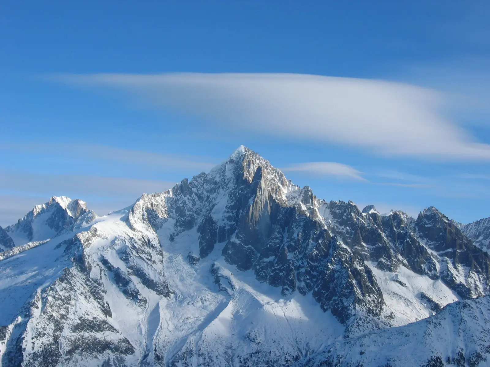 Еґій-Верт (Aiguille Verte, 4122 м), масив Монблна, Франція