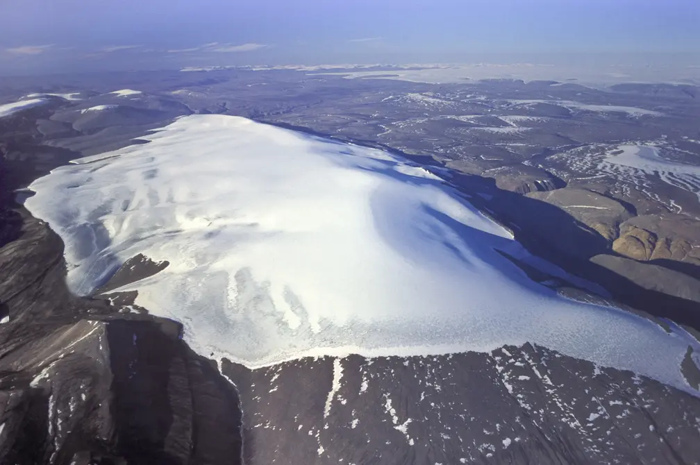 Залишки льдовика  льодовика Гумбольдт (Humboldt glacier), також відомого як Ла-Корона (La Corona). Фото Hendrick Sanchez