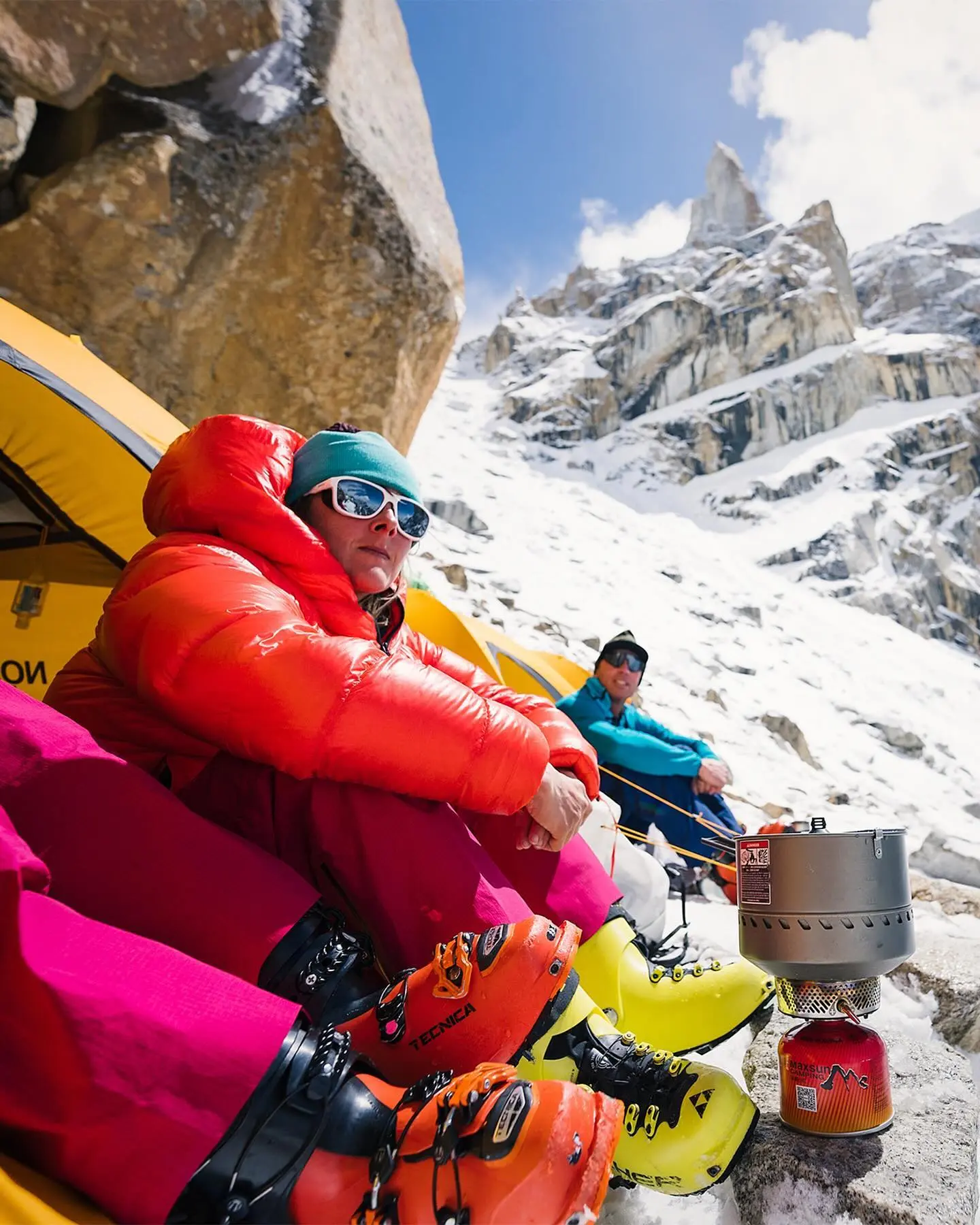 Перший гірськолижний спуск з вершини Великої Вежі Транго (The Great Trango Tower). Фото The North Face 