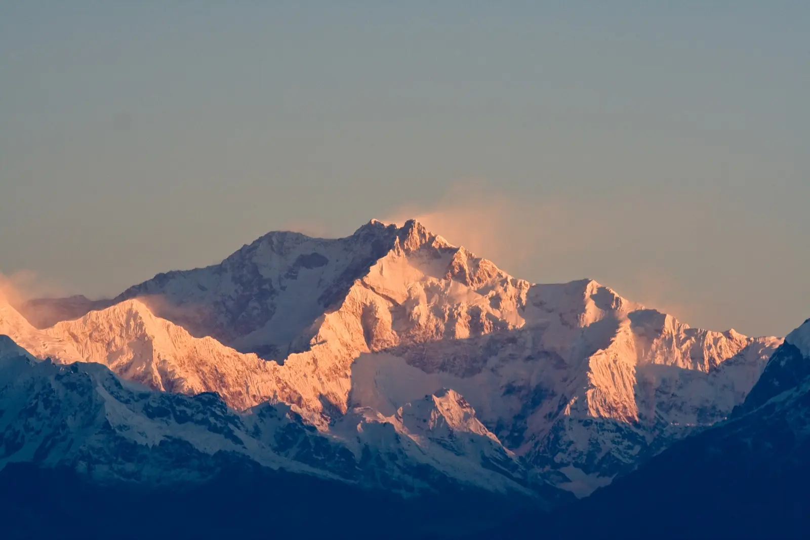 восьмитисячник Канченджанга (Kangchenjunga, 8586 м), третя за висотою гора у світі
