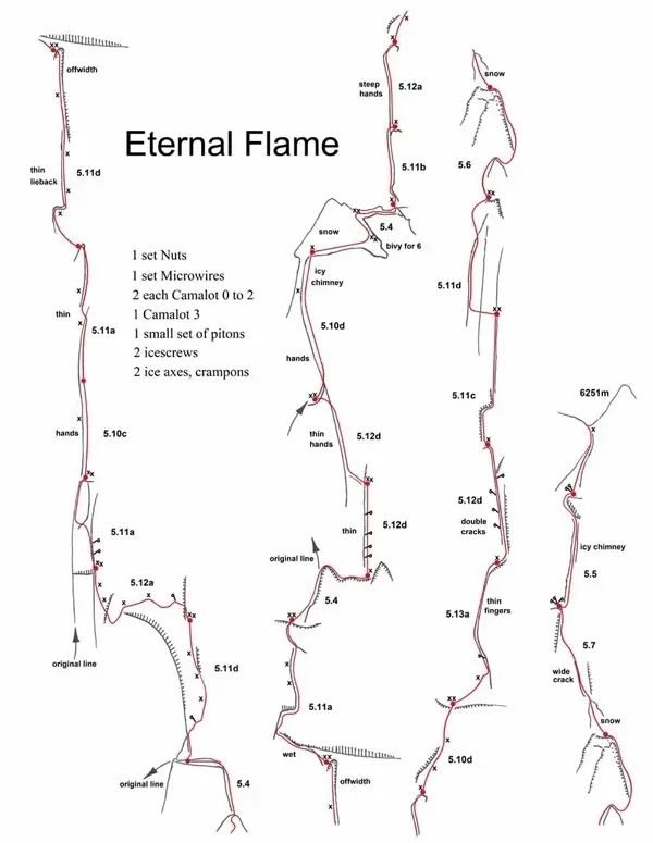 Стефано Рагаццо (Stefano Ragazzo) на маршруті "Вічний вогонь" ("Eternal Flame"). Фото Big Rock Media House