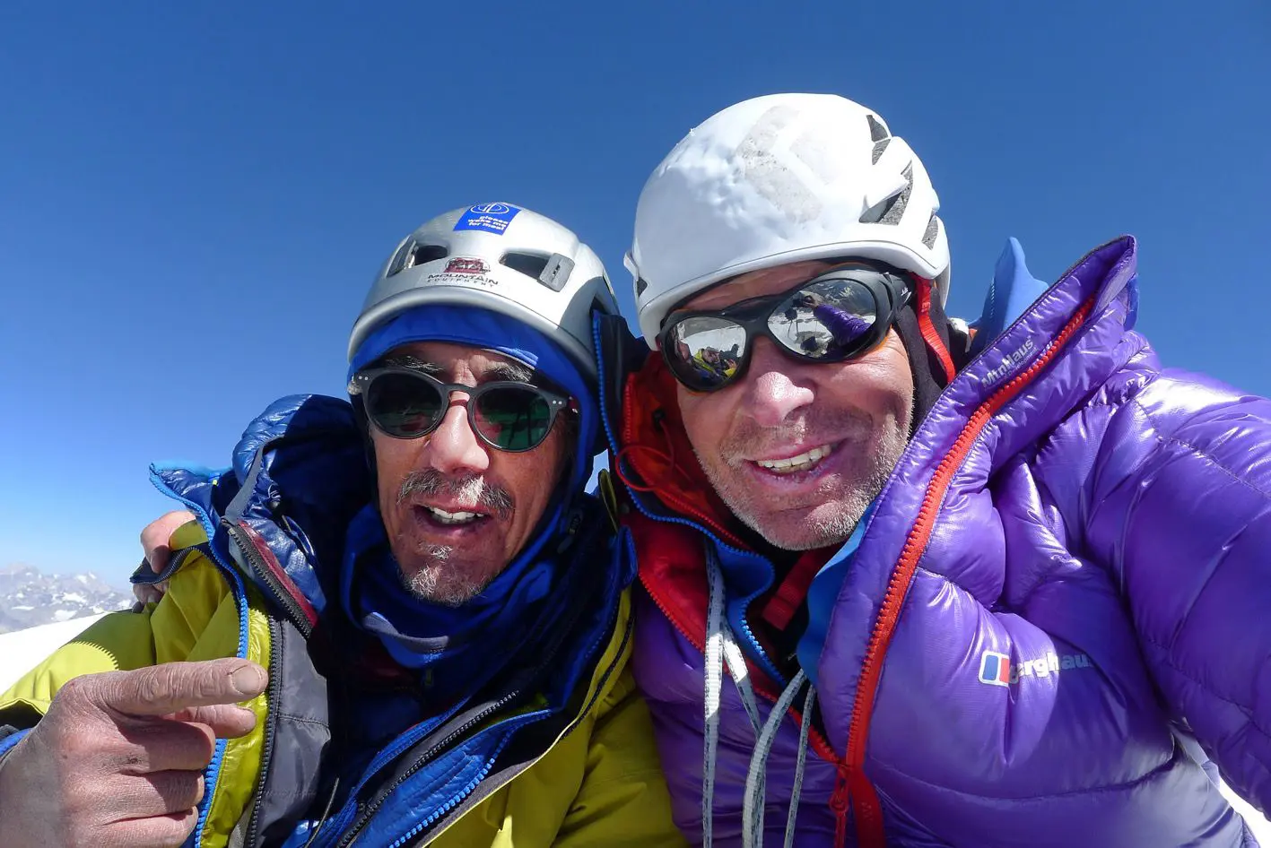 Мік Фаулер (Mick Fowler) і Віктор Сондерс (Victor Saunders). Фото Berghaus 