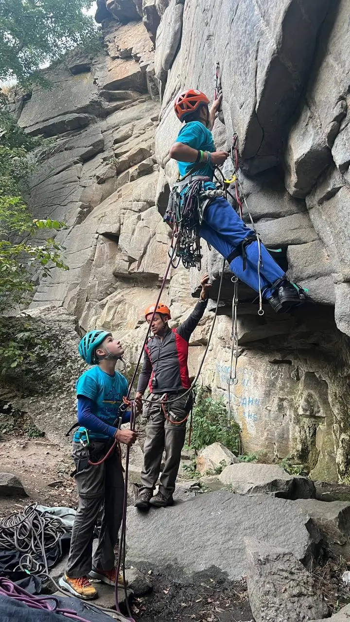 чемпіонат України з техніки альпінізму 2024. Фото Федерація альпінізму і скелелазіння України